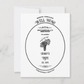 Carte De Correspondance Marque, bien accrochée, personnalisable (Devant)