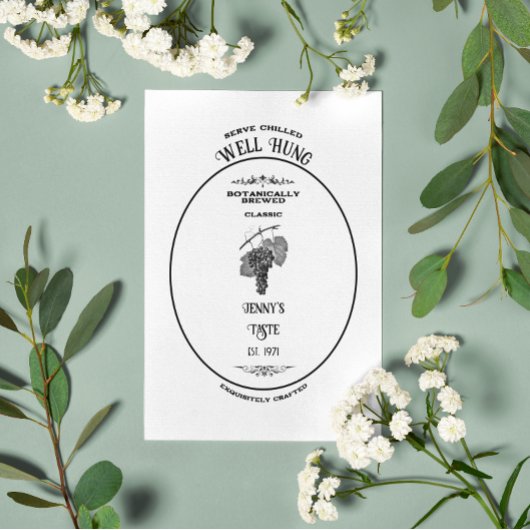 Carte De Correspondance Marque, bien accrochée, personnalisable