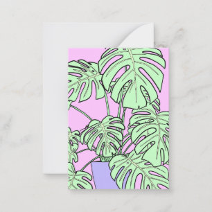 Carte De Correspondance Marque-page plante fromage, amoureux des plantes
