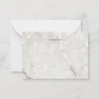 Masculine en marbre perle double monogramme