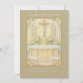 Carte De Correspondance Masse catholique - Intentions d'offrandes commémor (Devant)