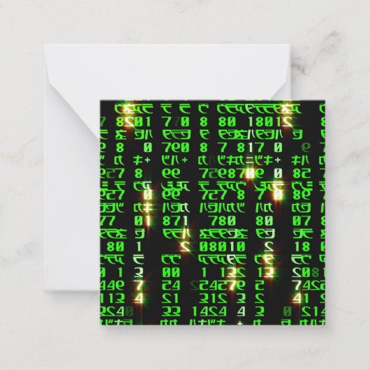 Carte De Correspondance Matrice (Devant)