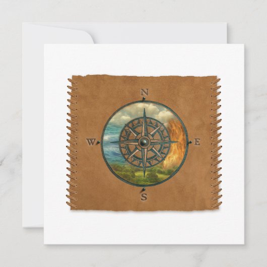 Carte De Correspondance Medicine Wheel - Personalized Notecard (Devant)
