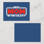 Carte De Correspondance Meilleure maman dans la Galaxie (Devant / Derrière)