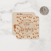 Carte De Correspondance Meilleurs voeux : (Devant/Arrière en situation)