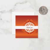 Carte De Correspondance Merci (Devant/Arrière en situation)