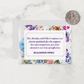 CARTE DE CORRESPONDANCE MERCI (Devant/Arrière en situation)