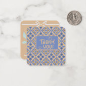 Carte De Correspondance Merci (Devant/Arrière en situation)