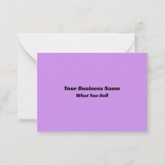 Carte De Correspondance Merci à papillon aquarelle (Dos)