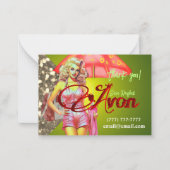 Carte De Correspondance Merci Avon (Devant)