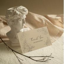 Merci botanique minimaliste