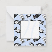 Carte De Correspondance Merci de savants miniatures mignons (Dos)