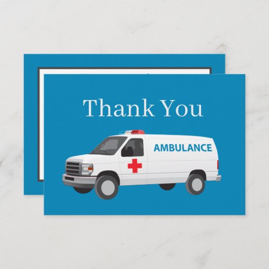 CARTE DE CORRESPONDANCE MERCI EMT (Devant / Derrière)