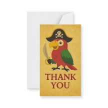 Merci Pirate Nautilus Perroquet Or Rustique