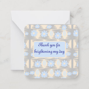 Carte De Correspondance Merci pour illuminer ma journée