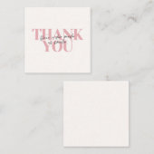 Carte De Correspondance Merci | Votre commande nous a fait sourire Inserts (Devant / Derrière)
