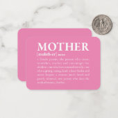 Carte De Correspondance Mère (Devant/Arrière en situation)