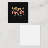 Carte De Correspondance Mère Art Mère Bienheureuse (Devant / Derrière)