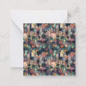 Carte De Correspondance Miami à Noël & Nouvel An en aquarelles (Devant)