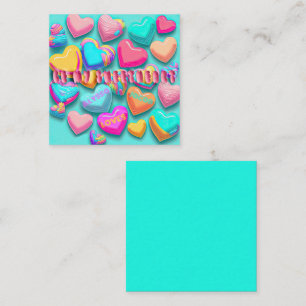 Carte De Correspondance Mignon "Sois mon amour" Candy Saint-Valentin