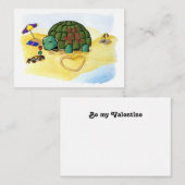Carte De Correspondance Mini-Cartes Turtle Casanova (Devant / Derrière)