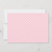 Carte De Correspondance Modern Abstract Pink & Yellow Floral Pattern Name (Dos)