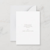 Carte De Correspondance Modern Olive Green Multi Photo Christmas (Dos)