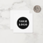 Carte De Correspondance Moderne, élégant, élégant et personnalisable (Devant/Arrière en situation)