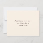 Carte De Correspondance Moderne Élégant Nom commercial Monogramme | Brun f (Dos)