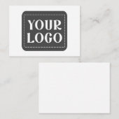 Carte De Correspondance Moderne, Élégant, Sophistiqué & Personnalisable (Devant / Derrière)
