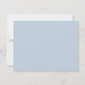 Carte De Correspondance Modert Mocha Mousse Monogram Dusty Blue (Dos)