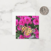 Carte De Correspondance Moment papillon (Devant/Arrière en situation)