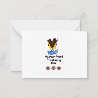 Carte De Correspondance Mon cher ami