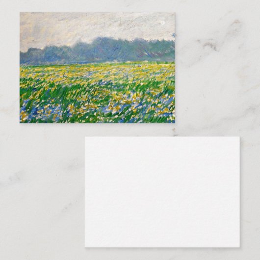 Carte De Correspondance Monet (Devant / Derrière)