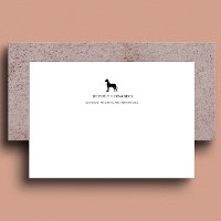 Monogramme élégant de la marchette de chien noir g