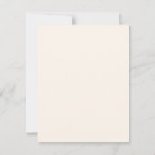 Carte De Correspondance Monogramme Motif Élégant pour chien de pop neutre (Dos)