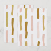 Carte De Correspondance Motif 13 (Devant / Derrière)