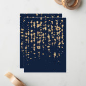 Carte De Correspondance Motif coeurs 23 (Devant/Arrière en situation)