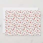 Carte De Correspondance Motif de champignons Whimsical (Dos)