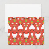 Carte De Correspondance Motif de danse Oompa Loompa (Devant / Derrière)