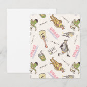 Carte De Correspondance Motif de dessin animé Tan FRIENDS™ (Devant / Derrière)