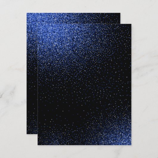 Carte De Correspondance Motif Gradient 4 (Devant / Derrière)