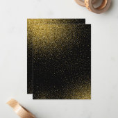 Carte De Correspondance Motif Gradient 4 (Devant/Arrière en situation)