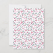 Carte De Correspondance Motif répété Swan Bird (Devant)