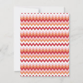 Carte De Correspondance Motif Zigzag 2 (Dos)