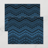 Carte De Correspondance Motifs ethniques 5 (Devant / Derrière)
