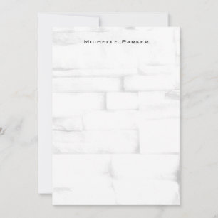 Carte De Correspondance Mur Design Professionnel Plat Minimaliste Moderne