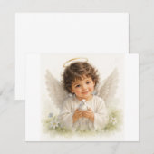 Carte De Correspondance Murmures d'Anges - Harmonie  (Devant / Derrière)