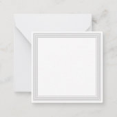 Carte De Correspondance Musique Drôle Thème Pas Juste Un (Dos)