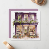 Carte De Correspondance My Bookstore  (Devant/Arrière en situation)